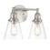 Barwell Two Light Vanity in Brushed Nickel (7|5682-84)