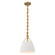Cordón One Light Mini Pendant in Legacy Brass (7|16065-732)
