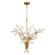 Ramus Six Light Chandelier in Painted Legacy Brass (7|13955-870)