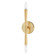 Rome Two Light Wall Sconce in Satin Brass (16|24620SBR)