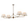 Dunbridge Four Light Chandelier in Weathered Brass (16|18414OFWBR)
