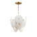 Isla One Light Pendant in Natural Aged Brass (16|12821WTNAB)