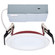 LED Downlight in White / Red (230|S11865R1)