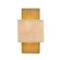 Textile Two Light Wall Sconce in Brushed Brass (102|FAB-9028-CREM-BRSS)