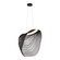 Eco LED Pendant in Matte Black (102|ECO-8408-BLK-MBLK)