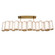 Troop LED Pendant in Aged Brass (34|PD419638-AB)