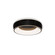 Ringwall LED Flush Mount in Black Chrome (34|FM402619-BC)