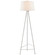 Lafitte One Light Floor Lamp in Plaster White (268|JN 1032PW-L)