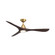 Carve 60'' Ceiling Fan in Soft Brass/Dark Walnut (441|FR-D2504-60L-SB/DW)