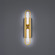 Whitt LED Wall Sconce in Aged Brass (281|WS208625-AB)