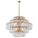Vionne Eight Light Pendant in Legacy Brass (7|12655-732)