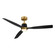 Foxden 53'' Ceiling Fan in Legacy Brass (15|F778L-LBR/CL)