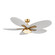 Saltcress 60'' Ceiling Fan in Legacy Brass (15|F764L-LBR)