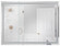 Cristine LED Mirror in White (46|MIR4802RT-W3C)