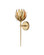 Protea One Light Wall Sconce in Brass (142|5000-0302)