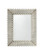 Daze Mirror in White/Antique Brass (142|1000-0171)