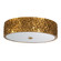 Mosaic Three Light Flush Mount in Gold (175|FM1158G-RD-16)