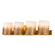 Sawgrass Four Light Bath Bar in Gold (175|BB90610G-4)