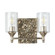 Mosaic Two Light Vanity in Silver (175|BB1158S-2)