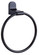 Lyla Towel Ring in Matte Black (387|BA105A06BK)