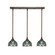 Any Three Light Linear Pendalier in Bronze (200|25-BRZ-9925)