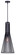 Elim One Light Pendant in Matte Black (387|IPL1238A01BK24)
