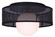 Thane One Light Flush Mount in Matte Black (387|IFM2295B12BK)