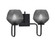 Sandia Two Light Bath Bar in Matte Black (200|6222-MB-4622)