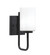 Sandia One Light Wall Sconce in Matte Black (200|6221-MB-310)