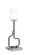Sandia One Light Accent Lamp in Matte Black & Graphite (200|60-MBGP-310)
