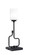 Sandia One Light Accent Lamp in Matte Black (200|60-MB-310)