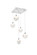 Avery LED Pendant in Chrome (173|1012S16C-11ST)