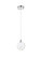 Avery LED Pendant in Chrome (173|1012D6C-01CR)