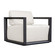Remsen Lounge Chair in Black (52|53110)