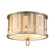 Lemuria Two Light Flush Mount in Antique Silver (175|GN/Lemuria/F-S)