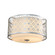 Ziggy Two Light Flush Mount in Lacquered Silver (175|FM1185LS-2)