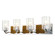 Arcadia Four Light Vanity in Polished Chrome (175|BB90587PC-4B2G)