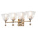 Star Four Light Bath Bar in Silver Leaf (175|BB1002S-4)