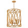 Leona LED Pendant in Distressed Brass (13|45789DA)