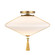 Reeve One Light Flush Mount in Brushed Gold/Opal Glass (452|SF481015BGOP)