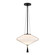 Reeve One Light Pendant in Matte Black/Opal Glass (452|PD481015MBOP)