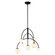 Fiona Seven Light Chandelier in Matte Black/Opal Glass (452|CH686027MBOP)