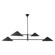 Ashford Four Light Chandelier in Matte Black (452|CH636258MB)
