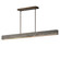 Lintel LED Linear Pendant in Titanium Travertine / Bronze (86|E26268-TTVBZ)