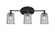 Capri Three Light Bath Bar in Matte Black (200|5913-MB-5032)
