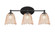 Capri Three Light Bath Bar in Matte Black (200|5913-MB-4233)