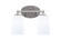 Capri Two Light Bath Bar in Brushed Nickel (200|5912-BN-261)