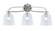 Cavella Three Light Bath Bar in Graphite (200|3913-GP-4230)