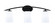 Kurve Three Light Bath Bar in Matte Black (200|3723-MB-261)