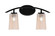 Kurve Two Light Bath Bar in Matte Black (200|3722-MB-263)